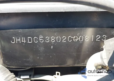 2002 Acura Rsx из США, поврежденный, VIN JH4DC53802C008123